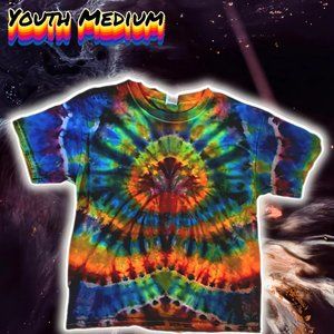 [Hand Dyed] Tie Dye Youth Shirt